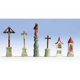 NOCH 14870 14870-NOCH-HO-Marterl and Crosses, White, M
