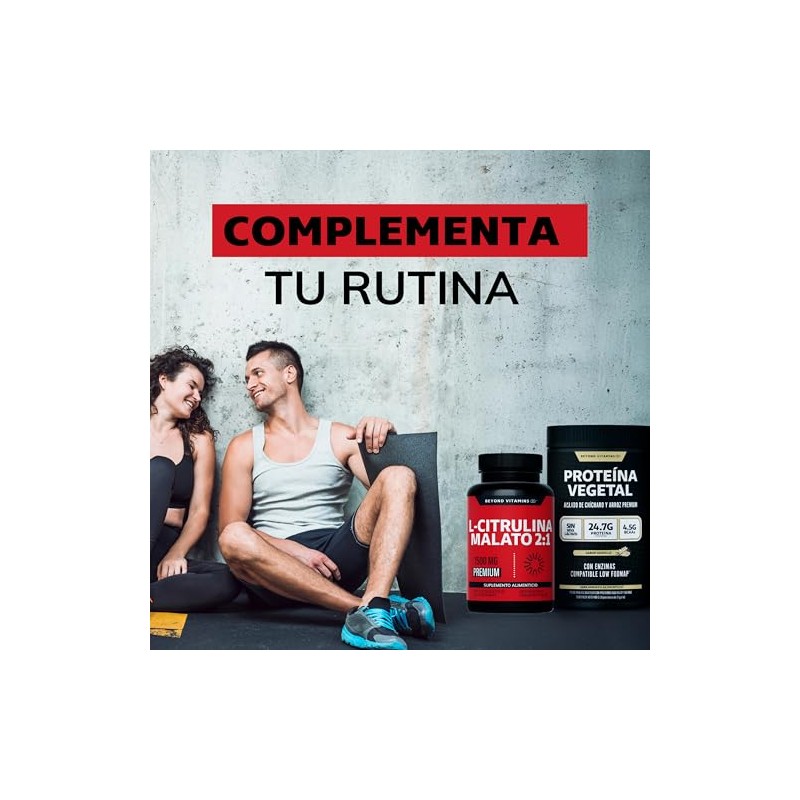 Beyond Vitamins | 1500mg L-Citrulina Malato en 1 Sola Molécula