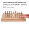 Stroke Hemiplegia Patients Finger Exerciser Stick Board Orthotics Finger Training