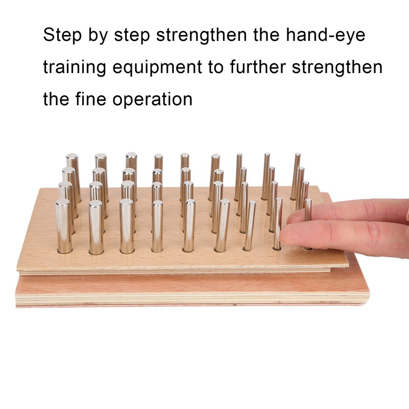 Stroke Hemiplegia Patients Finger Exerciser Stick Board Orthotics Finger Training