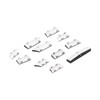 11pcs A/C Heater Button Cap Covers 61319313922 Replacement for 5