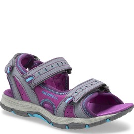 Merrell Panther Sandal 2.0 Sport, Grey, 11 US Unisex Big Kid