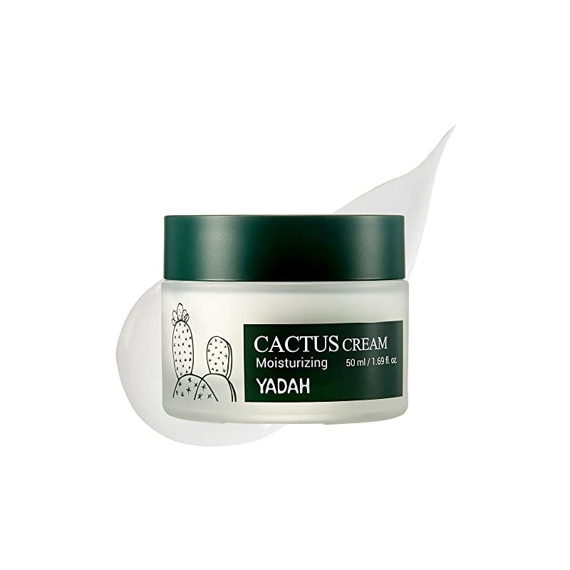 YADAH - Crema de cactus 1.69 onzas líquidas – Hidratante