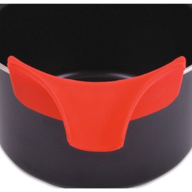 Burwells Red Pouring Spout Utensil Pot Attachment - Makes For Effortless No Drip Pouring