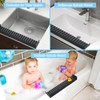 Silicone Faucet Splash Guard 4" x 30", Faucet Water Catcher