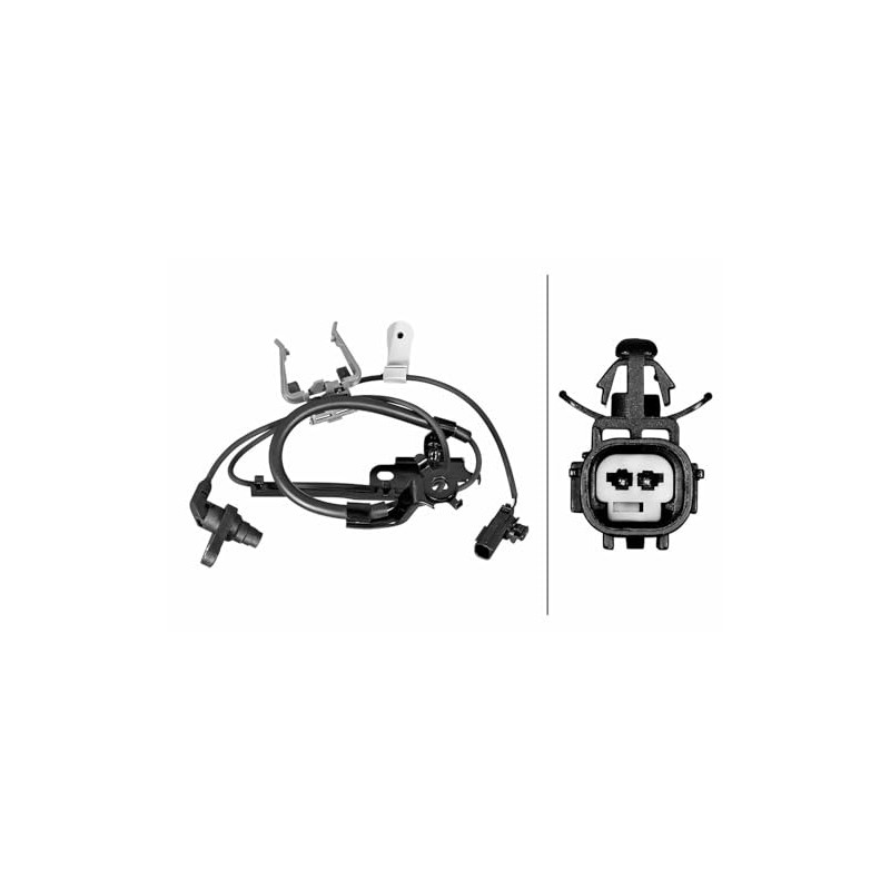 HELLA 6PU 358 219-111 Sensor, Raddrehzahl - 2-polig - Kabel: