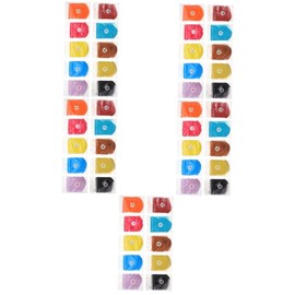 TEHAUX 5pcs 10 DIY Makeup Essentials Blusher Making Material Mica Pearl Powders Pigment Powders for Eye Shadow Color for s