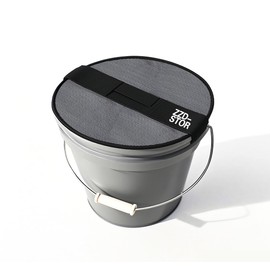 5 Gallon Bucket Lids，Bait Bucket Lid and Trash Can Lid for Yeti 5 Gallon,Elastic Net Lid for Boating, Camping
