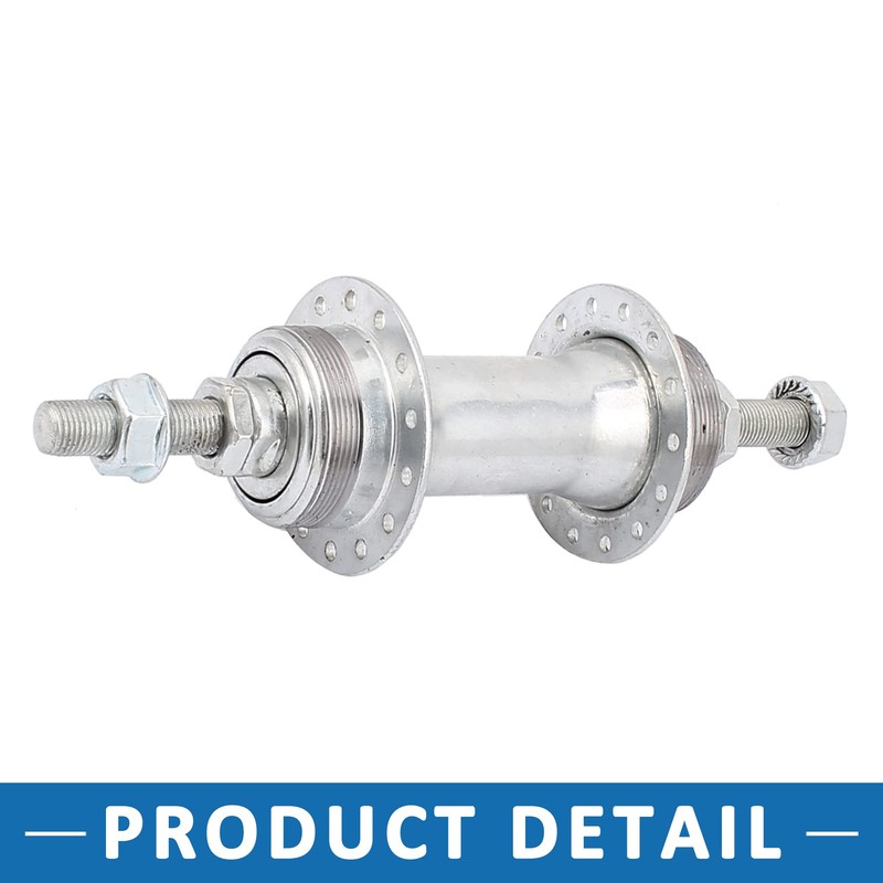 A ABSOPRO Rear Hub Bicycle Cycling 28 Hole Disc Silver