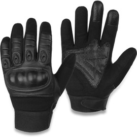 normani Tactical Gloves Full Finger Gloves for Motorcycle Bicycle Airsoft Military Paintball with Knuckle Protection Size M