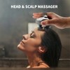 Scalp Massager, with 3 Kneading Modes and 8 Removable Claws