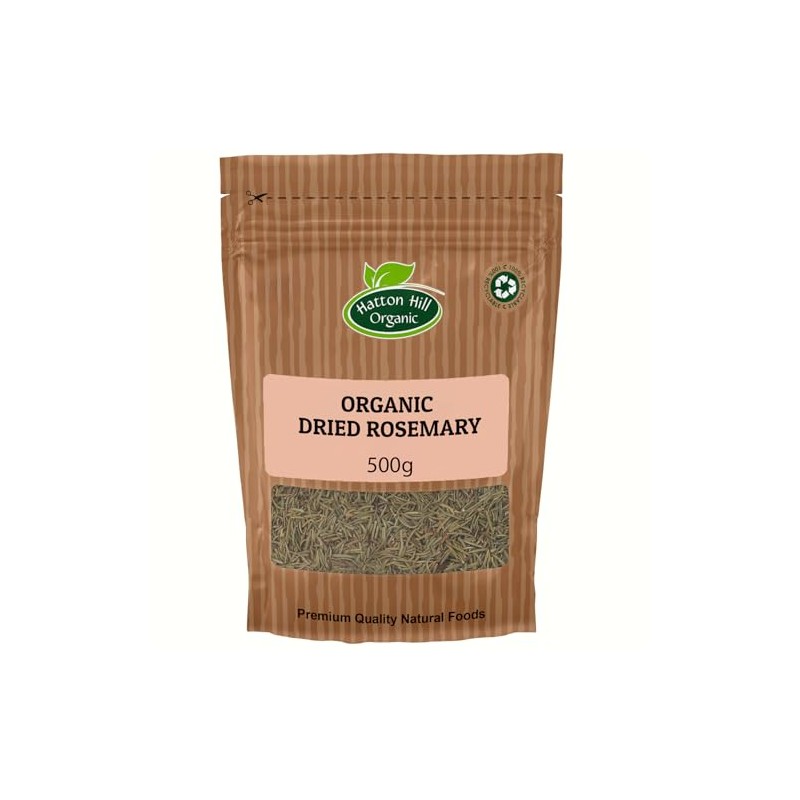 Organic Dried Rosemary 500g by Hatton Hill Organic | Aromatic