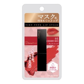 Picomonte Japan DE Lip Color 05, Cherry Red/Lipstick, Lip Tint, Beautiful Color, Moisturizing Ingredient, Long Lasting, Won't Fall Off, Mask Resistant