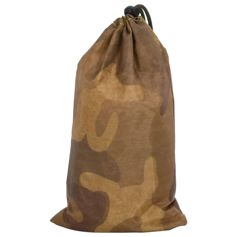 vidaXL Camouflage Net, Camouflage Net with Storage Bag, German Army,