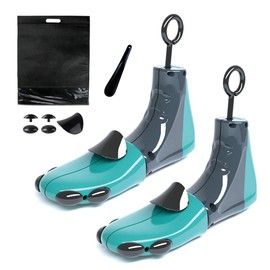 Repacego Blue Shoe Stretcher Shoe Trees for Men Women, Adjustable Length Width Shoe Expander Shoe Stretcher Wide Feet (2PCS)