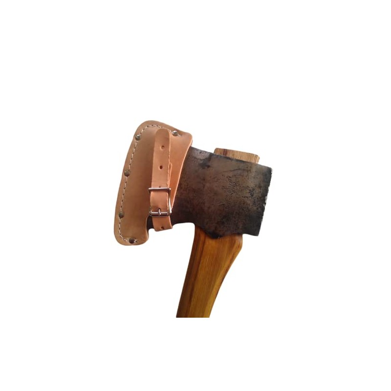 Beaver Tooth Leather Sheath 5-1/2" Single Bit Blade Fits Kelly