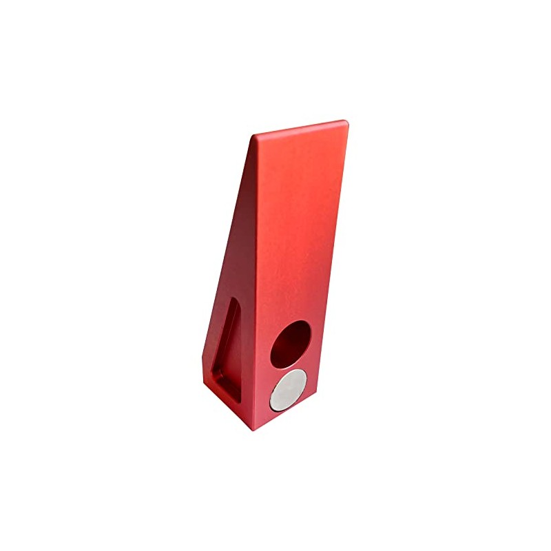 BZBMGMO Aluminum Firefighter Wedge With Magnetic Unit Red
