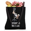 Working The Pole Nurse Tote Bag