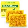 Krynet Kojic Acid Soap, Lemon Turmeric Soap Bar with Vitamin