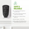 EconoHome Termostato ajustable, termostato universal de calefacción y refrigeración, compatible