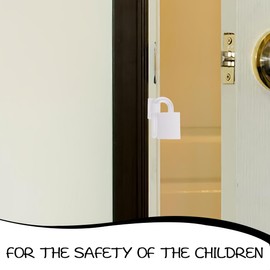 ZKGYUS Clamp Protection for Doors, Pack of 4 White Door Stops Children's Room Child Safety Door Stop, Finger Clamp Protection for Babies and Children, Protects Fingers from Door Gap Clip Injuries