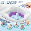 Soothic Sitz Bath for Toilet Seat, Sitz Bath for Postpartum