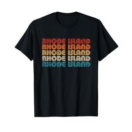 Rhode Island State Retro Vintage For Men Women Youth T-Shirt