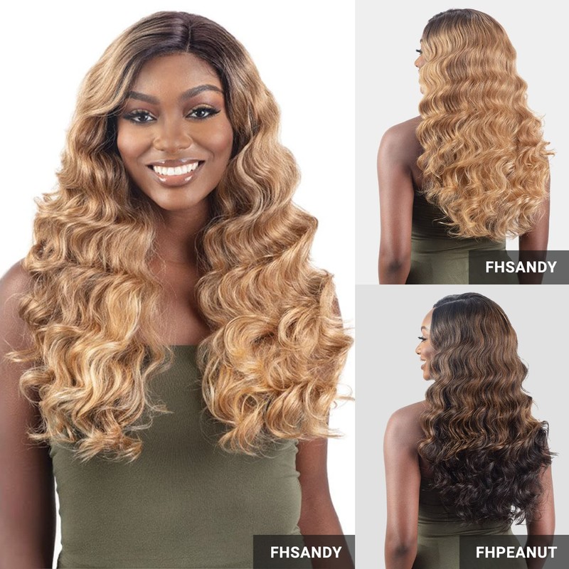 FreeTress Equal HD Lace Front Wig Left Part Level Up
