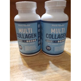 Purely Optimal 2 Pack - Purely Optimal Multi Collagen 120 Capsules Each  Expires 06/2024 SEALED