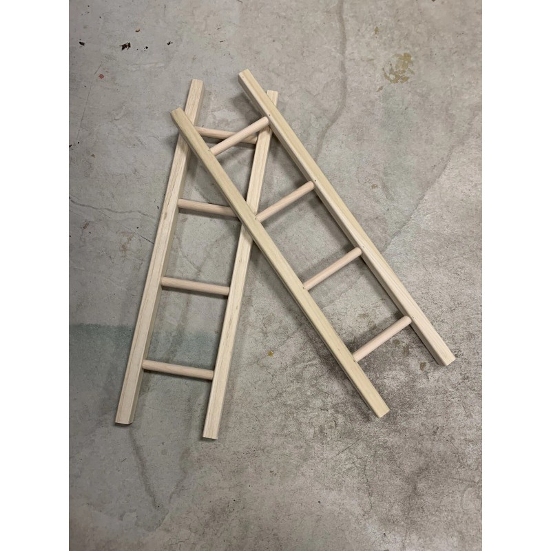 New Poplar Pedal Car Fire Truck Wood Ladders