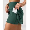 Colorfulkoala Dreamlux Women's High Waist Tennis Skort Athletic Golf Skirts