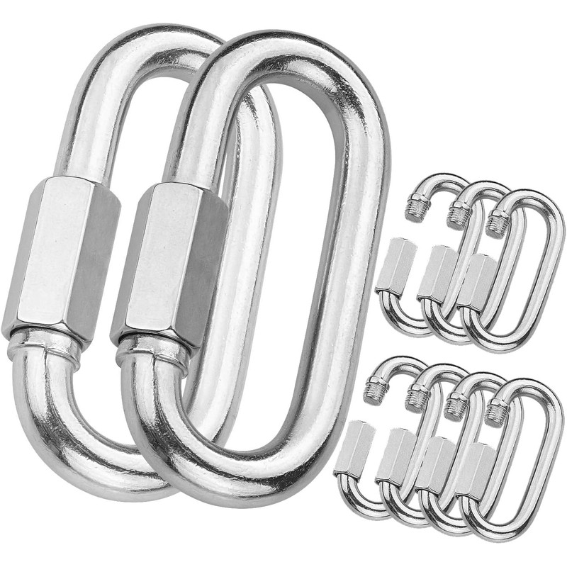 20 Pack 1/8 Quick Links Trapping Supplies Chain Cable Connectors