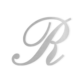 Metal Letter R for Wall, Metal Letters for Crafts, Metal Letter for Bedrooms