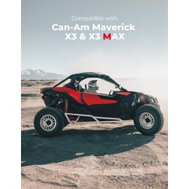 KEMIMOTO KEMIMOTO X3 Battery Cover Compatible with Can-Am Maverick X3 & X3 Max Battery Cover Plate 2017-2024 Accessories