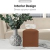 carrotez Tissue Box Cover, [Refined] Modern PU Leather Square Tissue