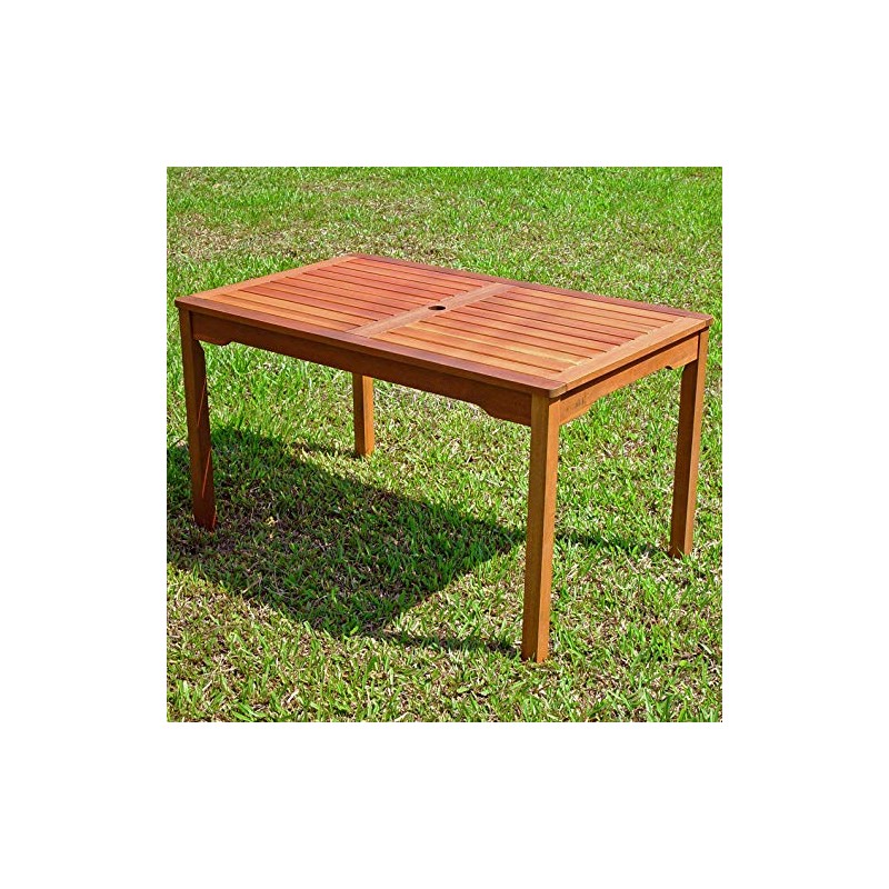International Caravan Furniture Piece Rectangular Dining Table