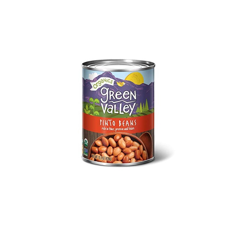 Organic Green Valley Pinto Beans (Pack of 6)