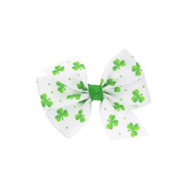 nqyuo St.Patricks Baby Headband Green Hair Clips Bow St.Patricks Baby Hair Bows NDSP05 (Set B) One size
