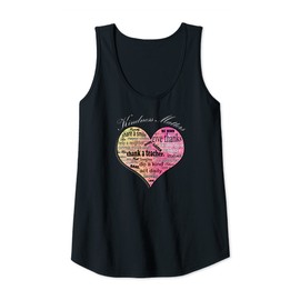 Womens Kindness Week Thank Teachers Inspirational Quote Tank Top