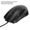 Gaming Wired Mouse RGB 6 DPI Levels High Accuracy Black