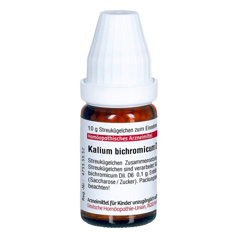 DHU Arzneimittel Potassium Dichromate/Bichromate D6 Globules 10 g