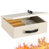 KYODOLED Fireproof Document Box with Key Lock, Safe Storage Box