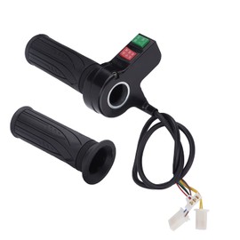 SUNGOOYUE Bike Throttle Grip,1 Pair Throttle Grip 3 Speed Control Throttle Handle Grips for Electric Bike