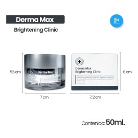 Aclarante Facial Clínico Hubislab Derma Max 50ml.