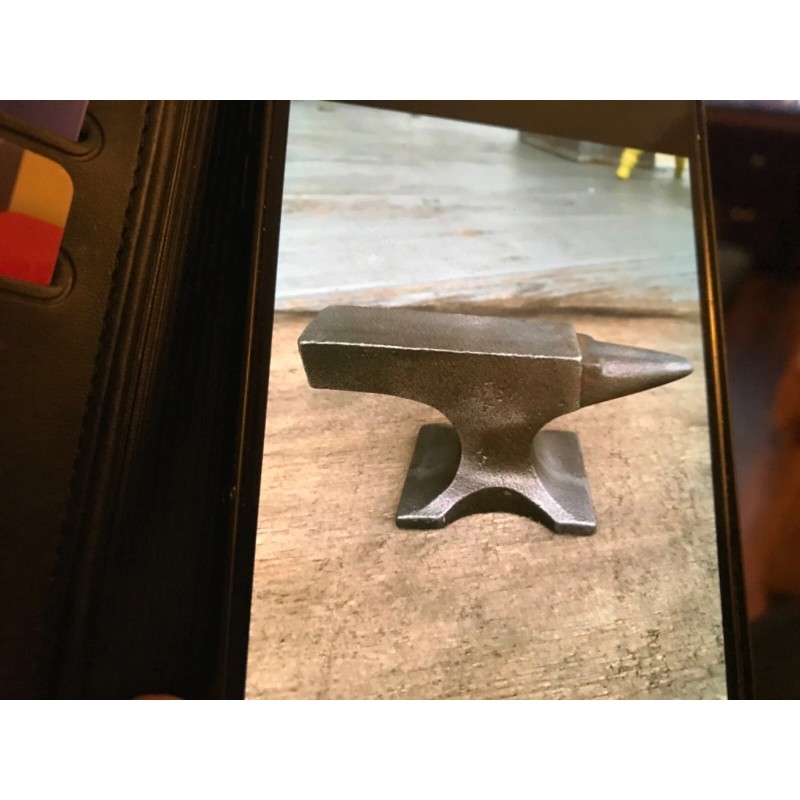 Farmall Cast Iron Embossed Miniature Advertising Blacksmith Anvil