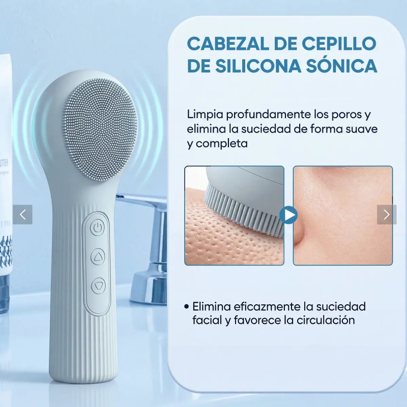 Cepillo Facial Eléctrico Ideal Para Limpiar Y Exfoliar Punto