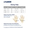 LANON - Guantes de nitrilo resistentes a los productos químicos,