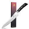 Piklohas Resharpenable Bread Knife, 8 Inch Multifunction Serrated Knife, German
