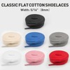 UamGlsob Cotton Shoe Laces for Golden Goose Sneakers, 100% Cotton