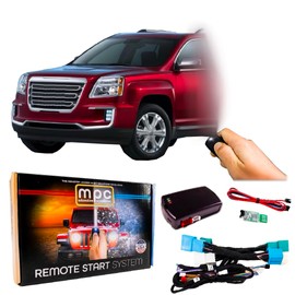 MPC Remote Start Kit for 2010-2017 GMC Terrain | Plug and Play | Press Lock 3X to Start | USA Tech Support